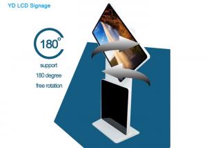 China 1080P Free Standing HD Interactive Lcd Touch Screen Kiosk Android System 8ms Response Time on sale 