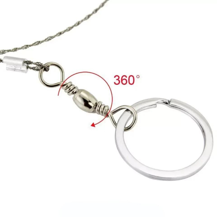 Outdoor Survival Wire Saw Emergency Mini Hand Pocket Steel Saw Cutting Tools