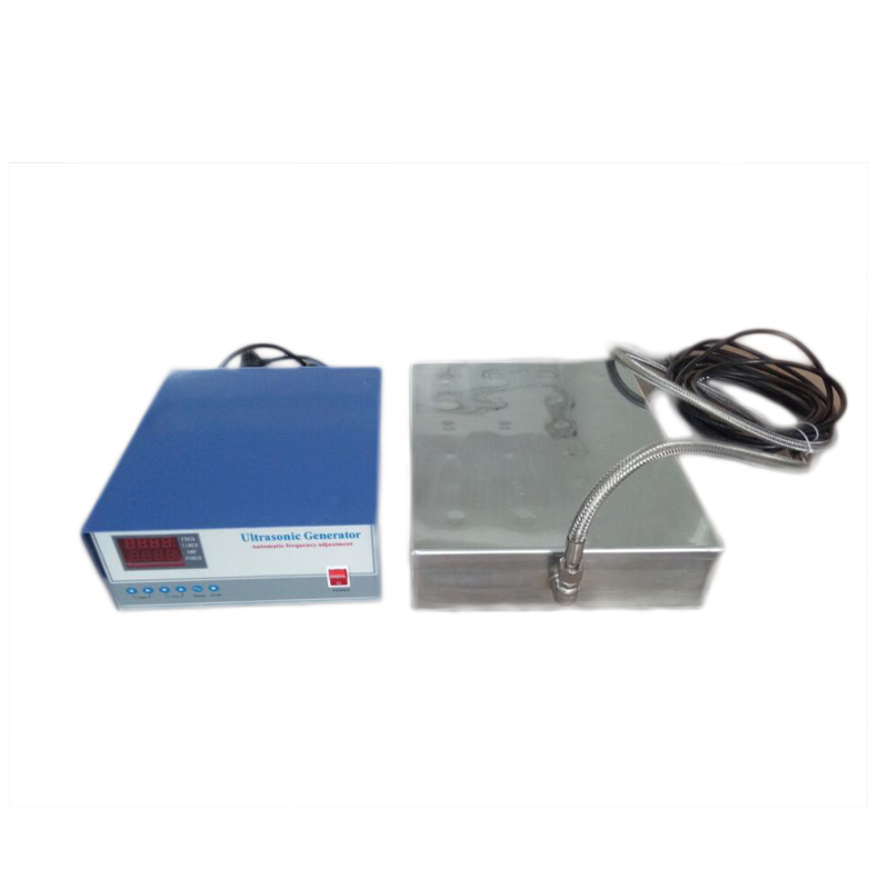 ultrasonic cleaning submersible box With Generator 28khz/80khz/40khz