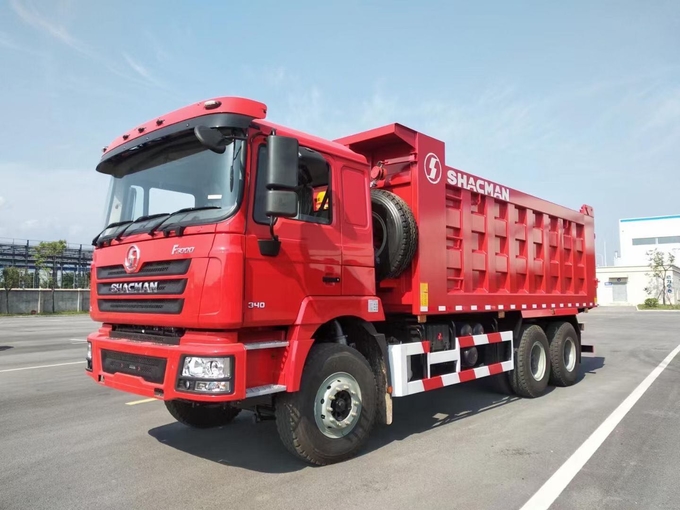 SHACMAN 12Wheels Tipper Truck F3000 6x4 400Hp Euro II Red 0