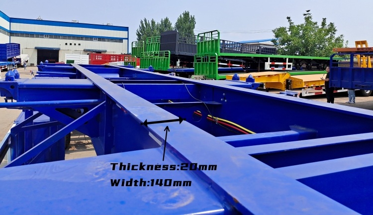 Shipping Chassis Container | 40 Ft Container Chassis for Sale | 40 Foot Container Chassis Price