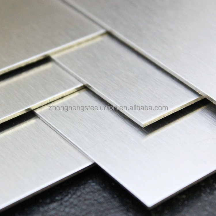 High Quality Brushed Polished Stainless Steel Sheet 2b Sheet Metal China Factory Customized
