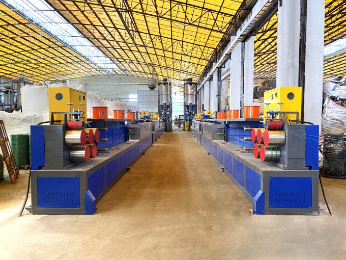 Polyester PET Strap Making Machine Production Line Siemens Motor 200kg/H 3