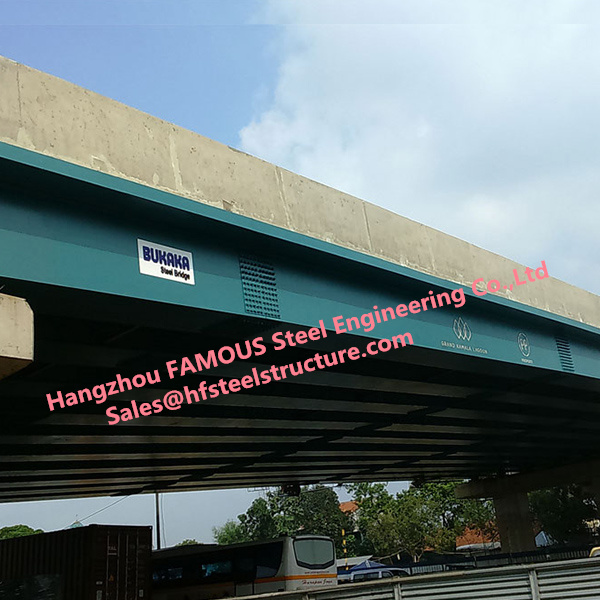 Prefabricated Beam Girder Bridge For Highway Flyovers Overcrossing Structural