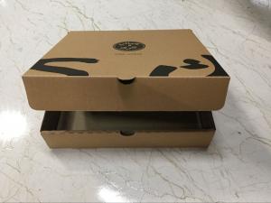 China food box,eco friendly Lunch Pizza box,CHEAP PIZZA BOX,Custom logo printed brown cheap kraft pizza box on sale 