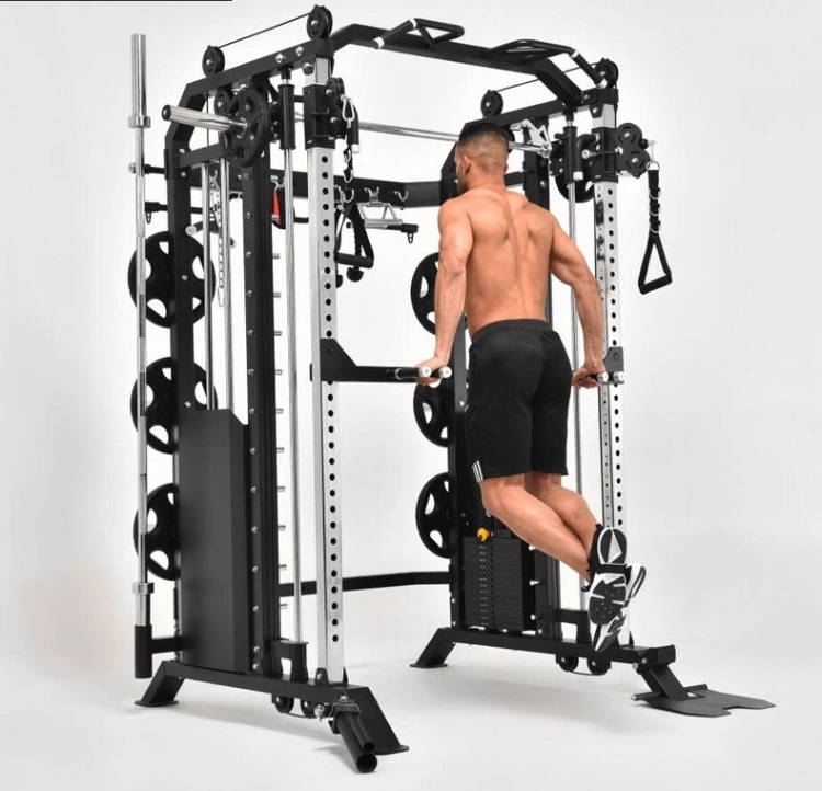 Drop Shipping Cross Fitness Home Gym Multi Functional Trainer Smith Machine