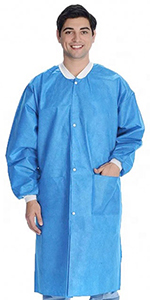 SMS disposable lab coat