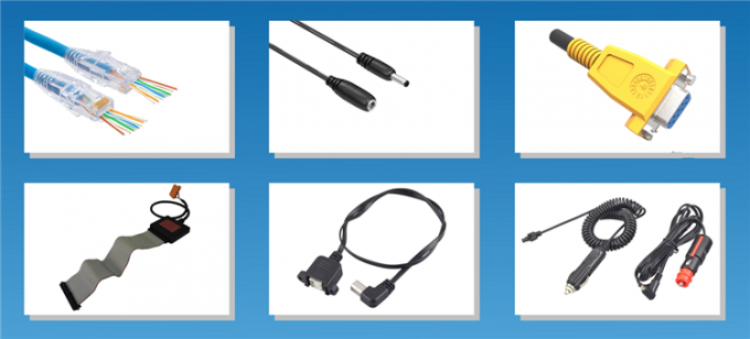M12 Sensor Cable Assembly Length Customized Application For Data Cable 2