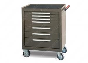 Industrial Tool Storage Cabinets 7 Drawer Rolling Ball Bearing