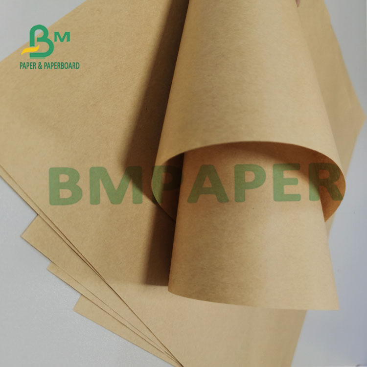 700 * 1000mm 70g Brown Kraft Paper High Wet Tensile Strength Craft Paper For Tape