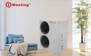 China Meeting commercial air source heat pump water heater R32/R410A refrigerant water heating system China manufacturer on sale 