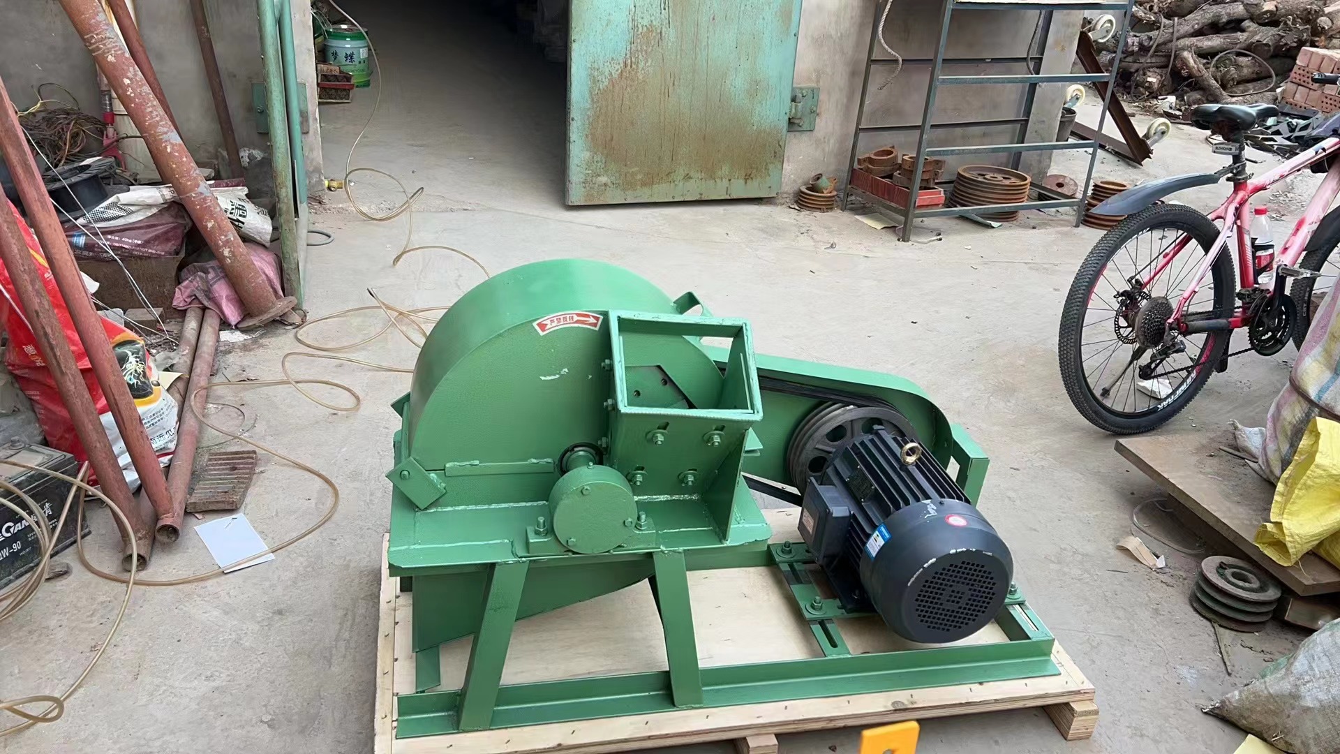 15hp High Velocity Wood Chipper Machine For Commercial Use