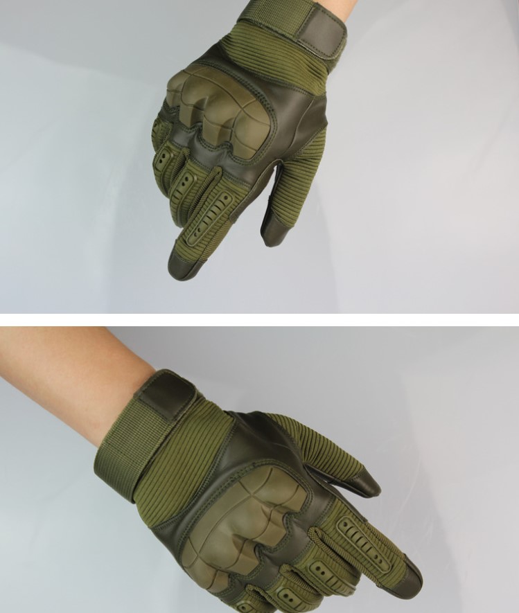 screen touch Protective Shock Resistant Full Finger Outdoor Cycling Sports Military Tactical Motorcycle Gloves
