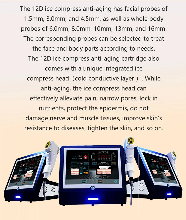 2024 Anti-aging 20000 Shots Smas Skin Tightening Anti-aging Machine 12D with iced function 1 Year Warranty 1