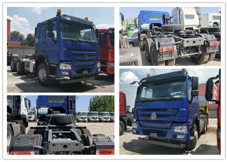 Good Selling Second Hand 6*4 Tractor Truck HOWO Truck