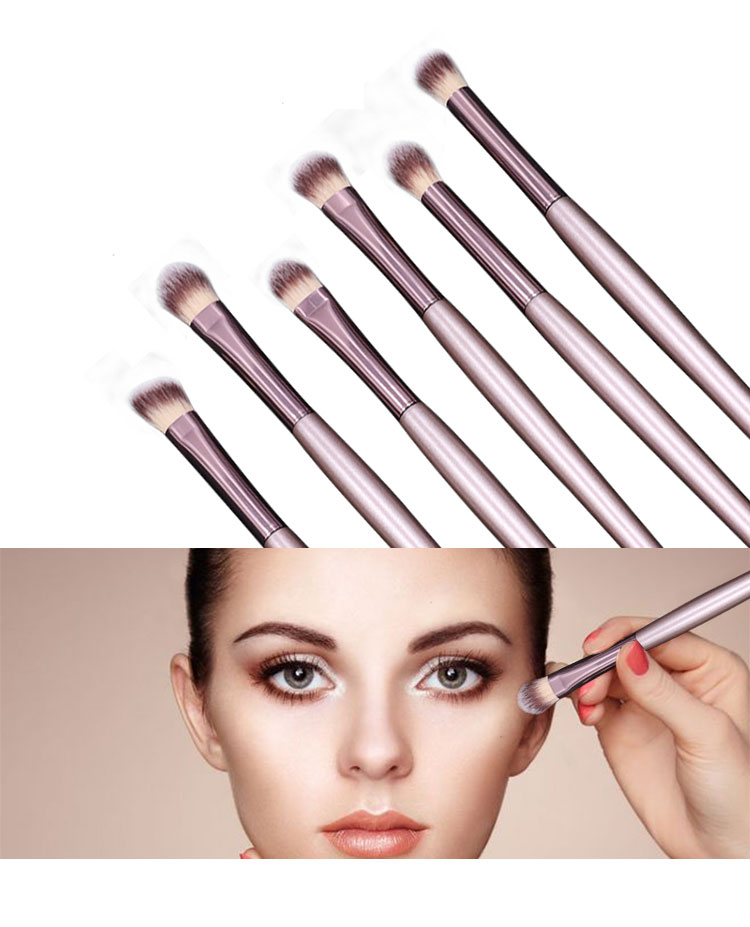 13 pcs Rose Gold Soft Synthetic Hairs Real Wood Handlel Eyeshadow Eyebrow Eyeliner Blending Makeup Brush Set