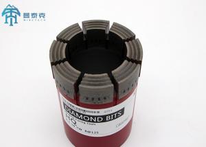 China MTH Diamond 65Mn Hard Rock Drill Bit , Polycrystalline HQ Core Drill Bit on sale 