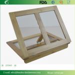 DT005/ Bamboo Wooden Adjustable PAD Kindle Stand Cookbook Music Book Holder