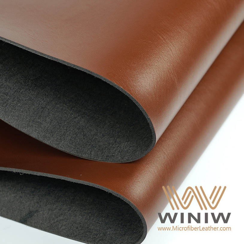 Tear Resistant High End Belt Faux Microfiber Leather Material