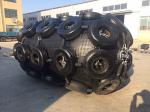 Black 50kpa floating pneumatic rubber fenders tyres chain winding