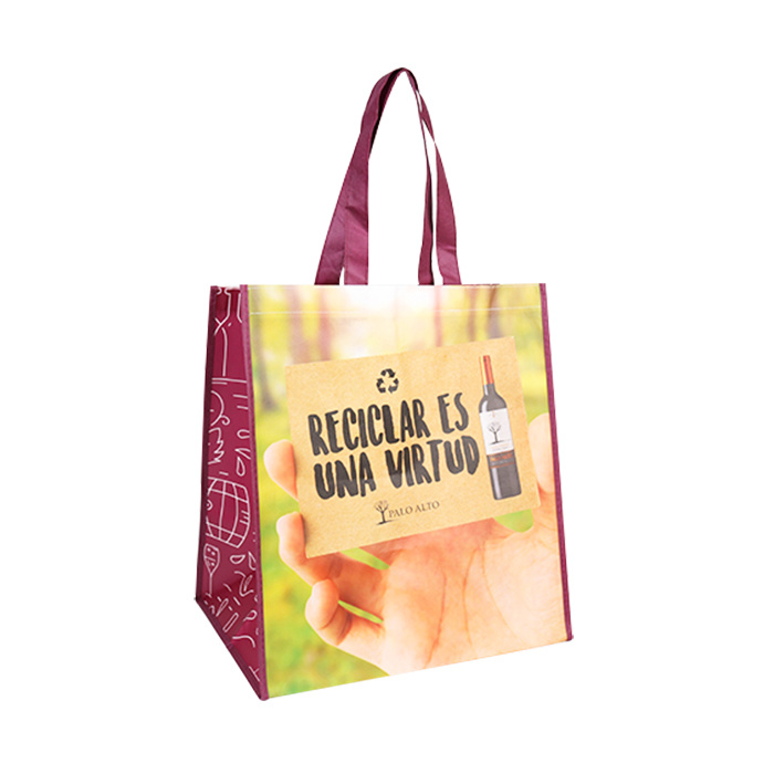 Reusable PP Non-Woven Fabric Shopping Bag Eco Packaging PP Nonwoven Shopping Bag Bag with Logo