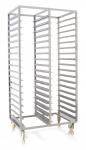 Sliver 900x620x1780mm Double Row Stainless Steel Trolly