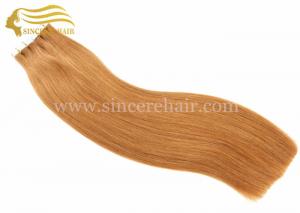 China 22 Double Drawn Tape In Hair Extensions for sale, 22 Straight Brown DD Double Sided Glue Tape Hair Extensions For Sale on sale 