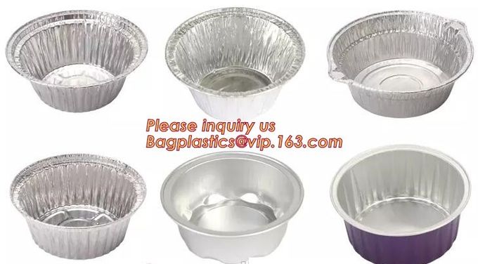 Rectangle Shaped Disposable Aluminum Foil Pan Take-Out Food Containers With Aluminum Lids/Without Lid 16