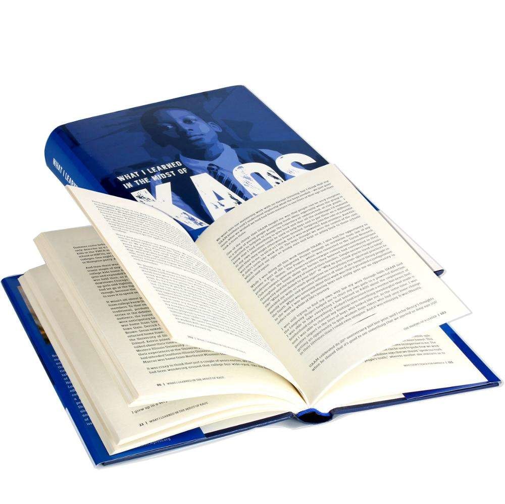 Hardcover Book Printing Service for luxurious Book with dust sheet dust jacket