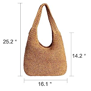 Specification of This Straw Beach bag