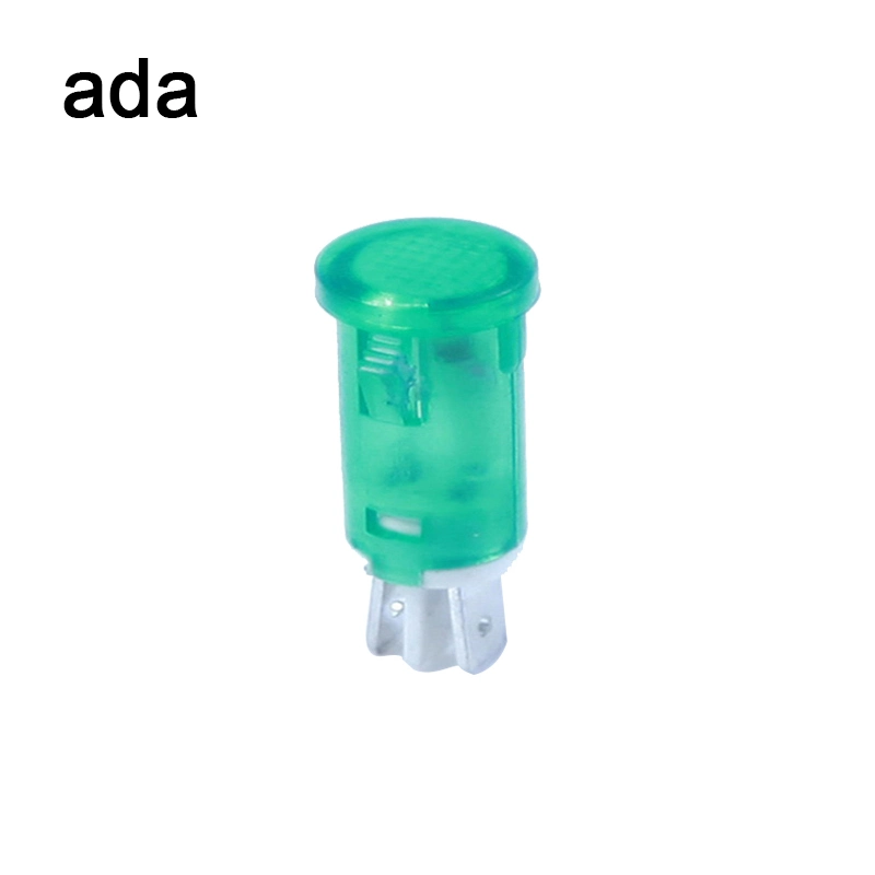 230V Red/Green/Yellow Customized Silicone Wire Indicator Bulb