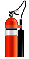 Carbon Dioxide extinguishers
