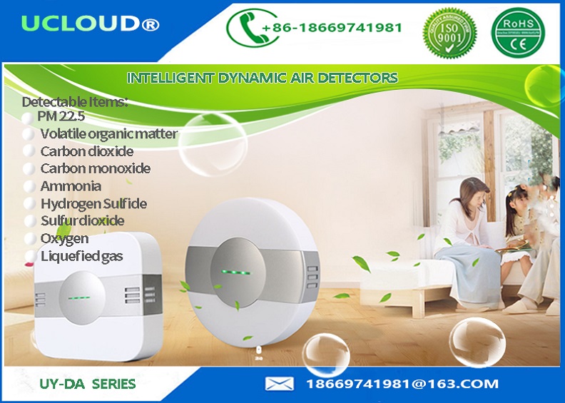 Smart Ecological Intelligent Indoor air purifier ionizer with intelligent air detector