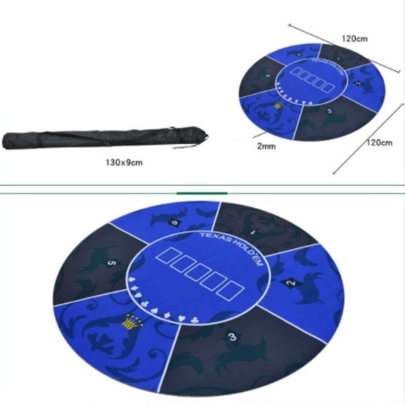 Minglu CPM-006 Manufacture of Rubber Round Casino Table mat