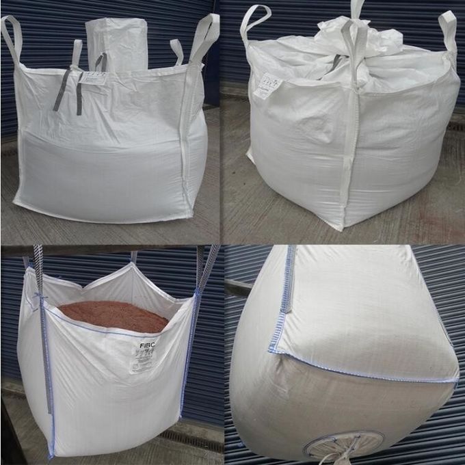 1500kg Pp Woven Jumbo Bag Packing , Sand UV Treated Jumbo Bags SGS