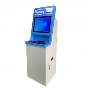 China Elegant Antirust 19inch Self Service Printing Kiosk With 1000 Sheets Paper Tray on sale 