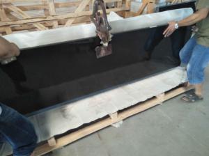 Absolute Black Granite Countertop Prefab Black Stone Countertops