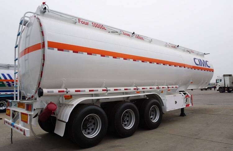 CIMC 3 axle diesel tanker trailer for sale