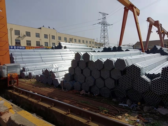 ASTM B633-07 Annealed Galvanized Steel Tube With Thin Wall , Cold Drawing E355 Steel Pipe 0