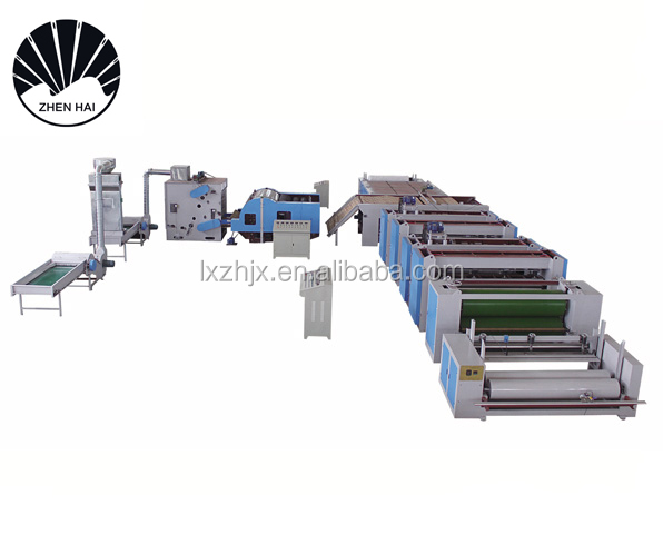 ZCM-1000 non woven machinery, geotextile plant, insulation material production line