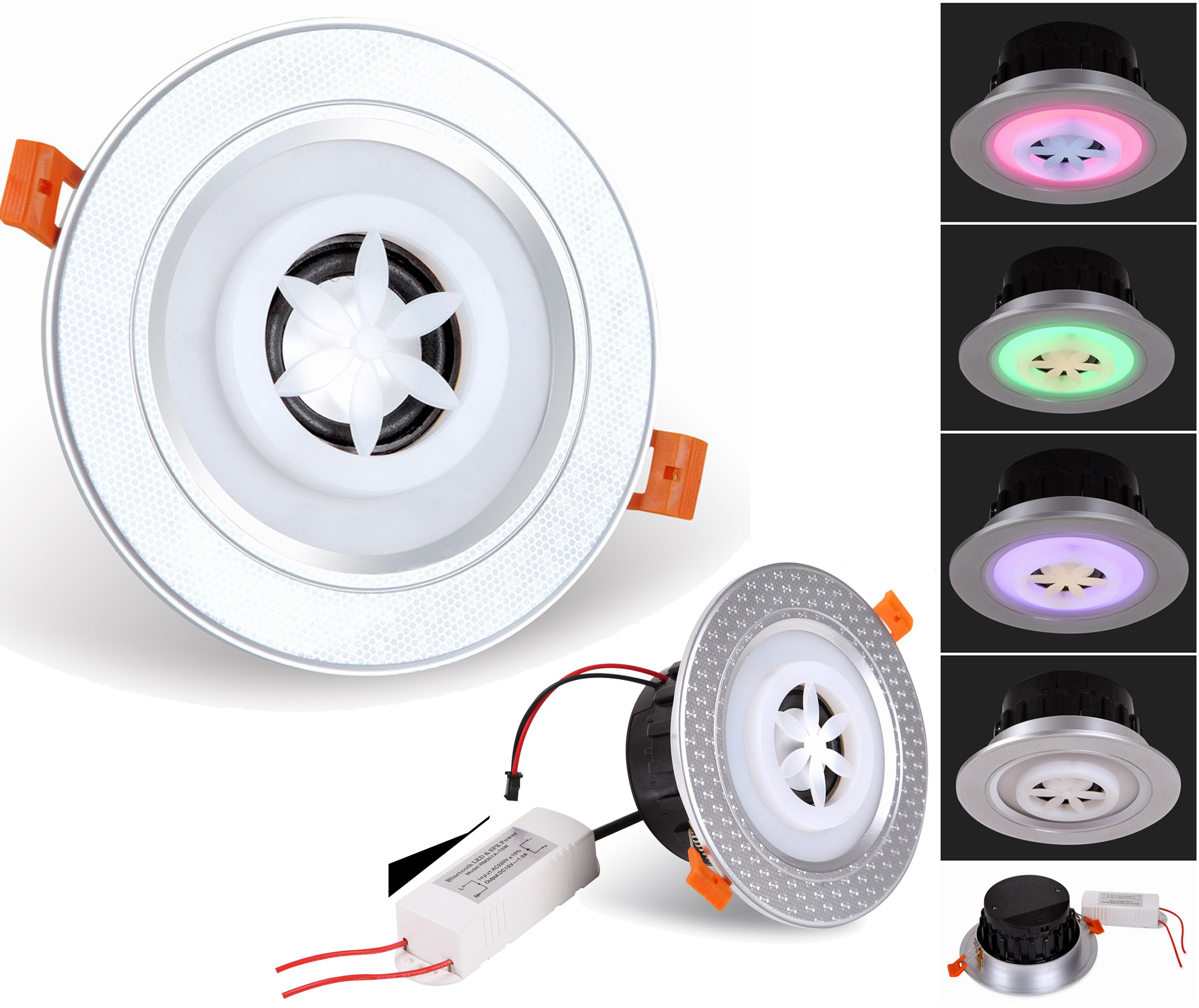 in-ceiling speaker with light,in-ceiling speakers with led light,in-ceiling speakers