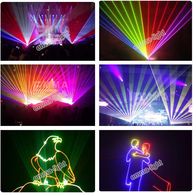 Outdoor Laser 20W RGB Animation Laser Light Ilda DJ Laser Stage Lighting Lasershow for sale ...