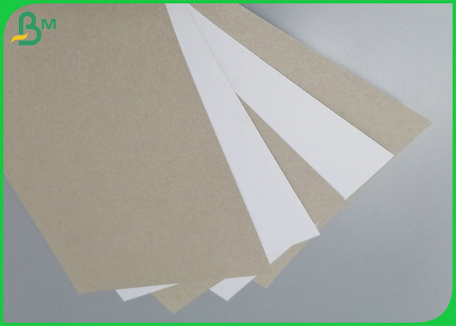 300g Good Strength White Horse Paper Sheet Grey Back For Packing Box