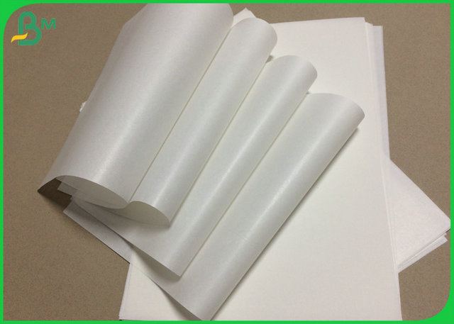 Food Grade 1 Side Coated MG White Kraft Paper 30gsm 40gsm 50gsm For Candy Packing 