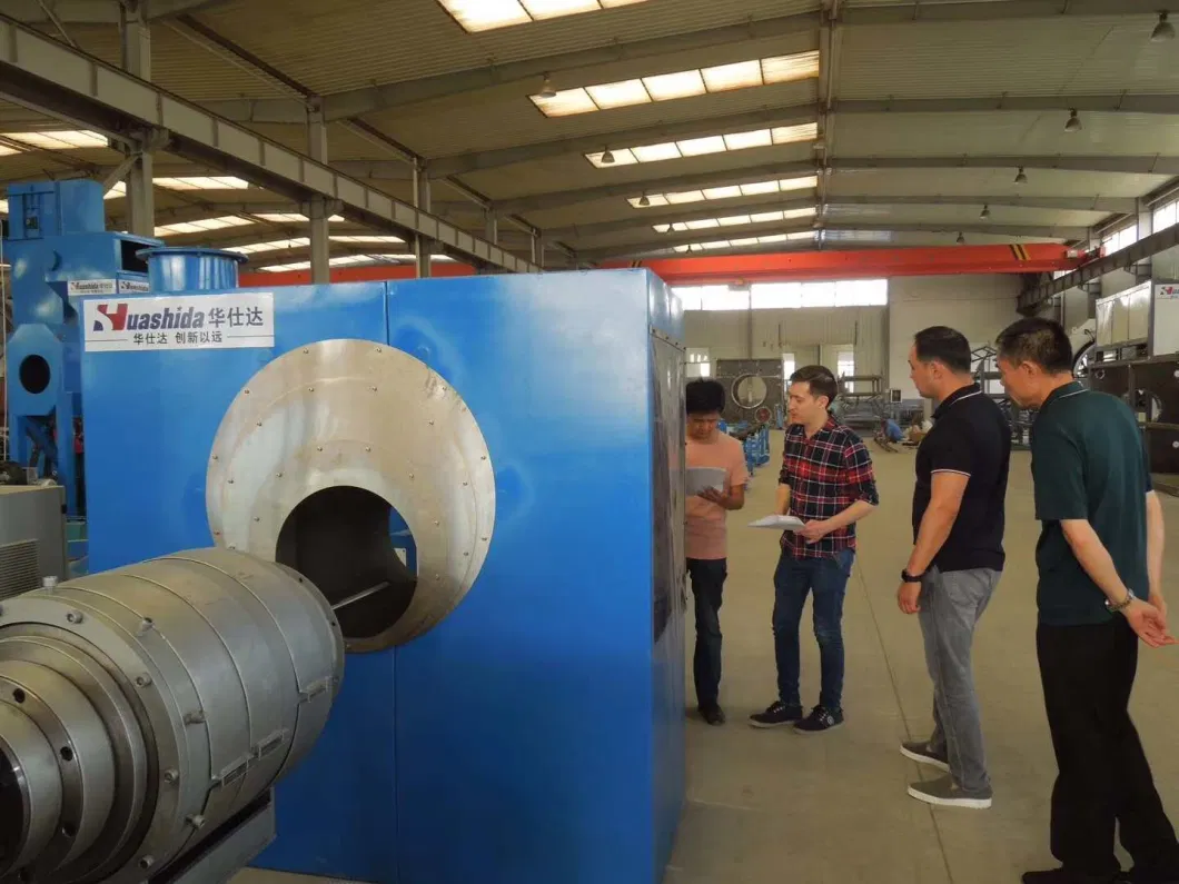 3lpe /Fbe Pipe Blasting/ Coating/ PE Film Extrusion Assembly Production Line