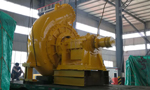Submersible Pump Dredger Ship 298KW Auxiliary Engine Power Beach Offshore