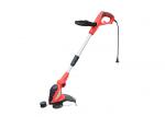 Red Electric Hand Held Grass Cutter Portable 550w Grass Trimmer