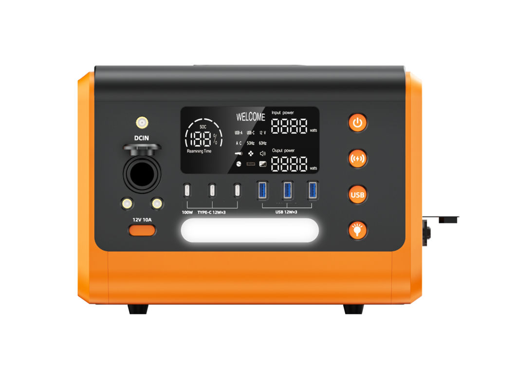 High Quality Outdoor Mobile Generator 600W Solar Power Station Portable High Power AC Output Power Supply