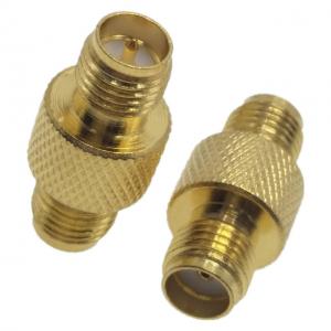 China ROHS Straight Golden RP SMA Female RF Antenna Connector on sale 