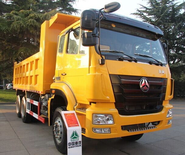 China sino HOHAN 10 tyres dump truck 30 tons RHD for tanzania